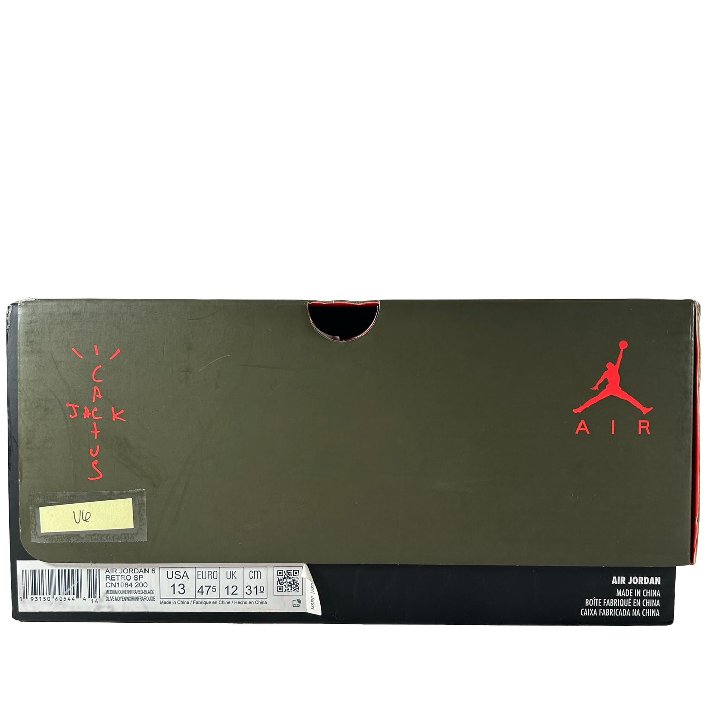 CN1084 200 Jordan 6 Retro Travis Scott [USED] - 13 M (Used6)