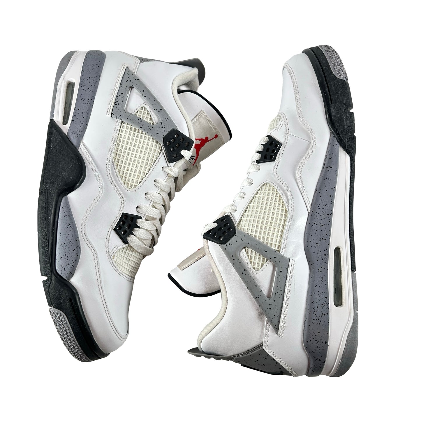 308497 103 Jordan 4 Retro White Cement (2012) [USED] - 12 M (Used) (No Box)