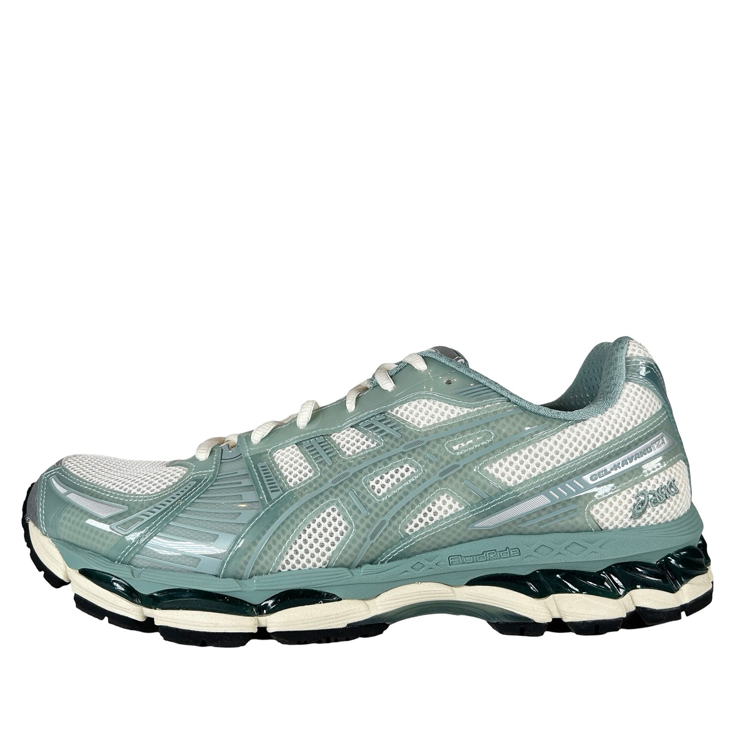 1203A675 100 ASICS Gel-Kayano 12.1 Kith Cream Sage [USED] - 11.5 M (Used)