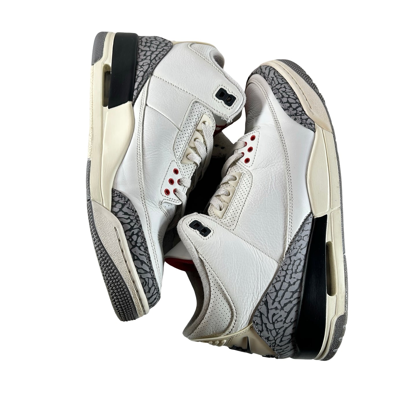 DN3707 100 Jordan 3 Retro White Cement Reimagined [USED] - 10.5 M (Used33)