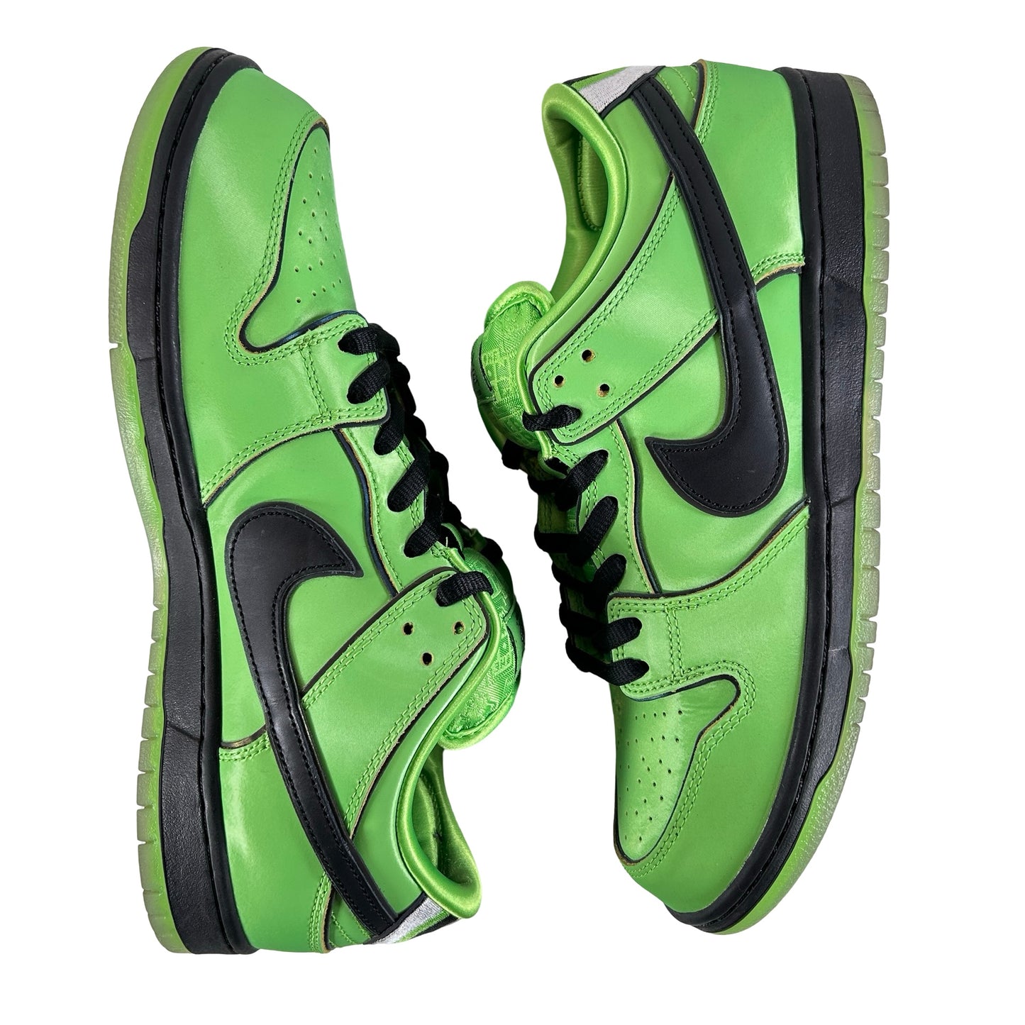 FZ8319 300 Nike SB Dunk Low The Powerpuff Girls Buttercup [USED] - 11.5 M (Used)