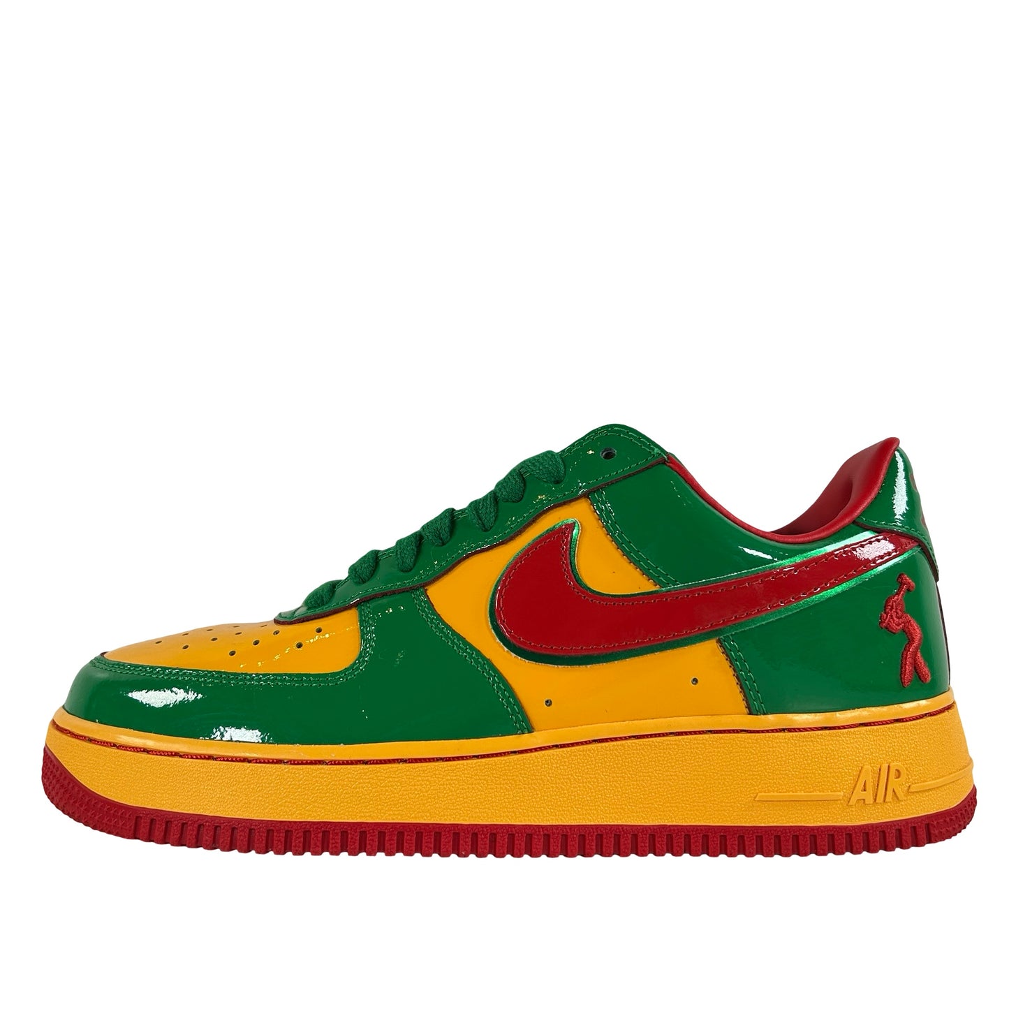 IH4383 300 Nike Air Force 1 Low Lil Yachty Concrete Boys Lucky Green [USED] - 9.5 M (Used2)