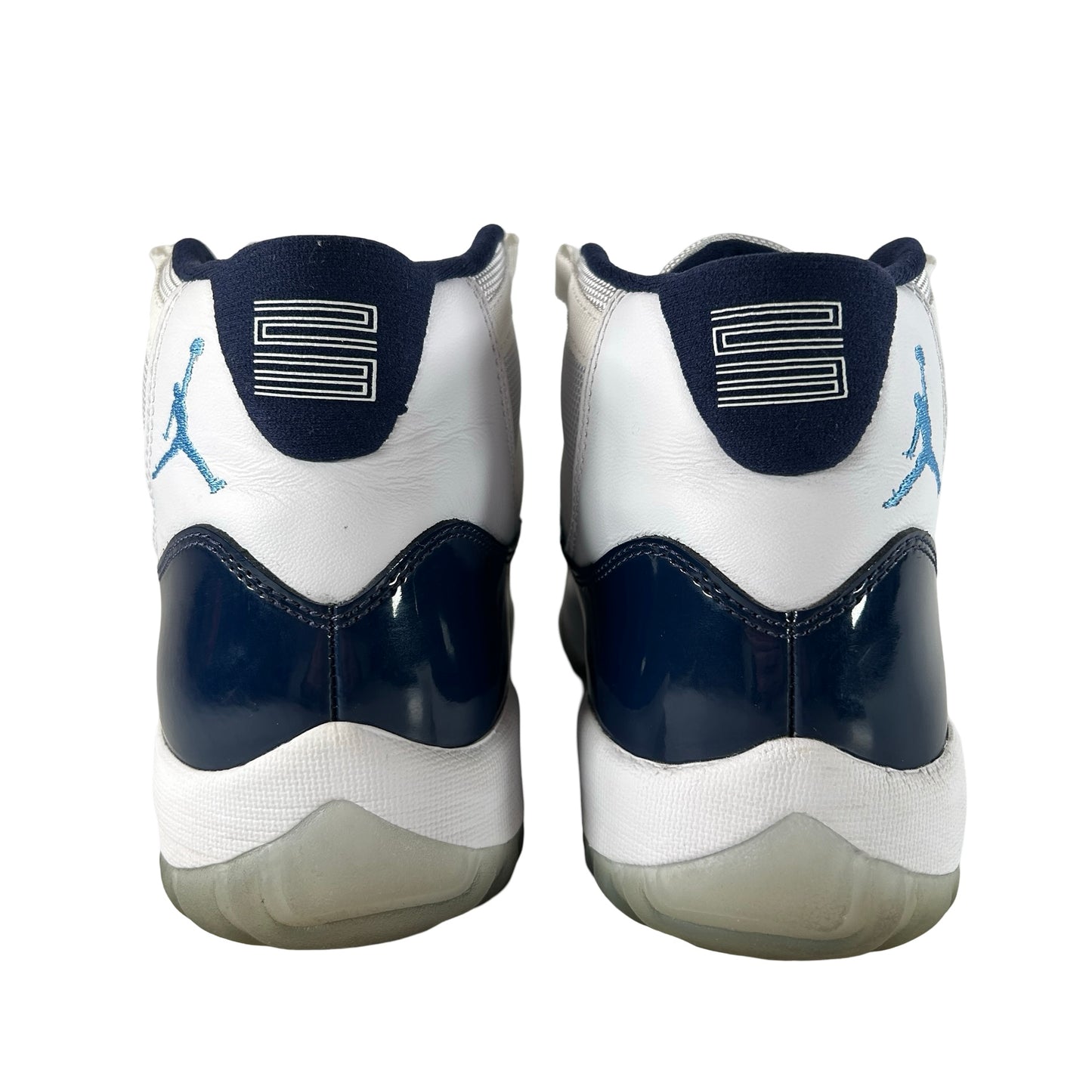 378037 123 Jordan 11 Retro UNC Win Like 82 [USED] - 8.5 M (Used) (No Insoles)