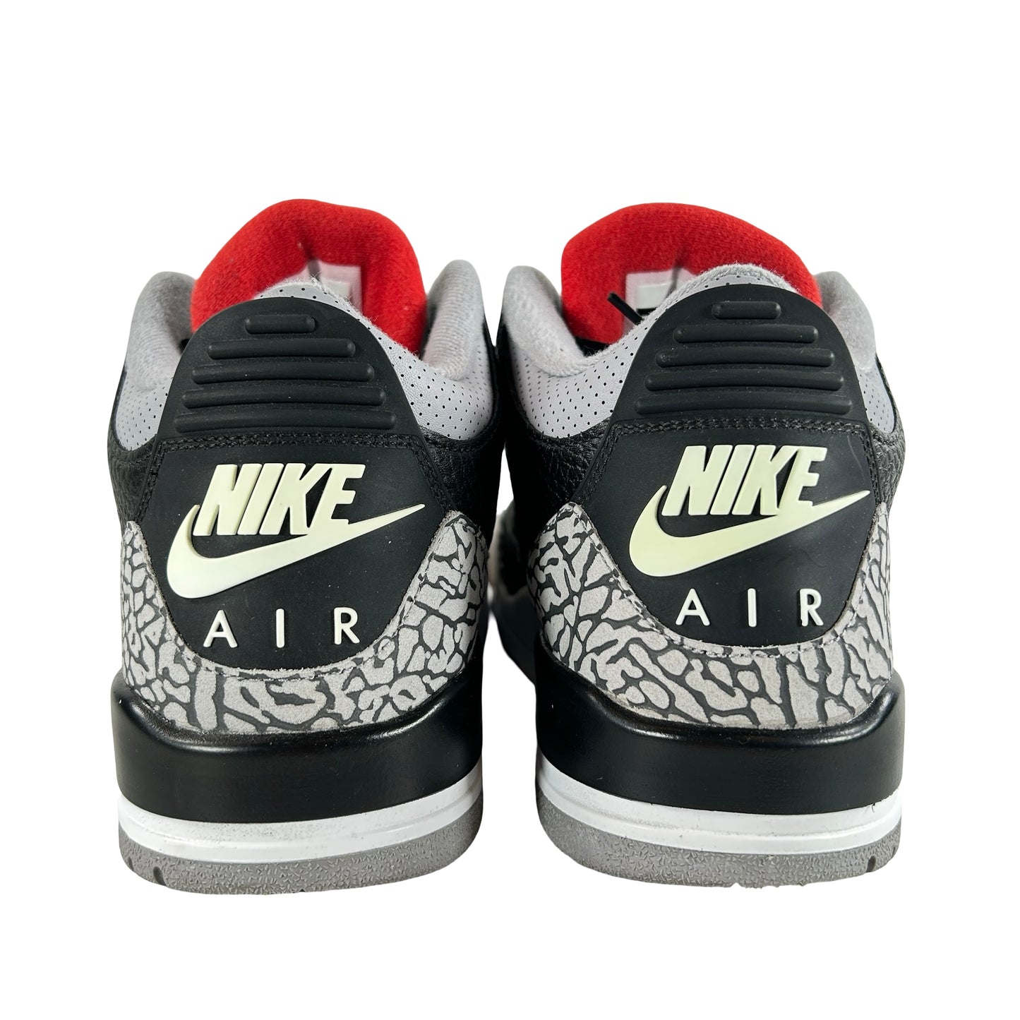 854262 001 Jordan 3 Black Cement 2018 [USED] - 8.5 M (Used6)
