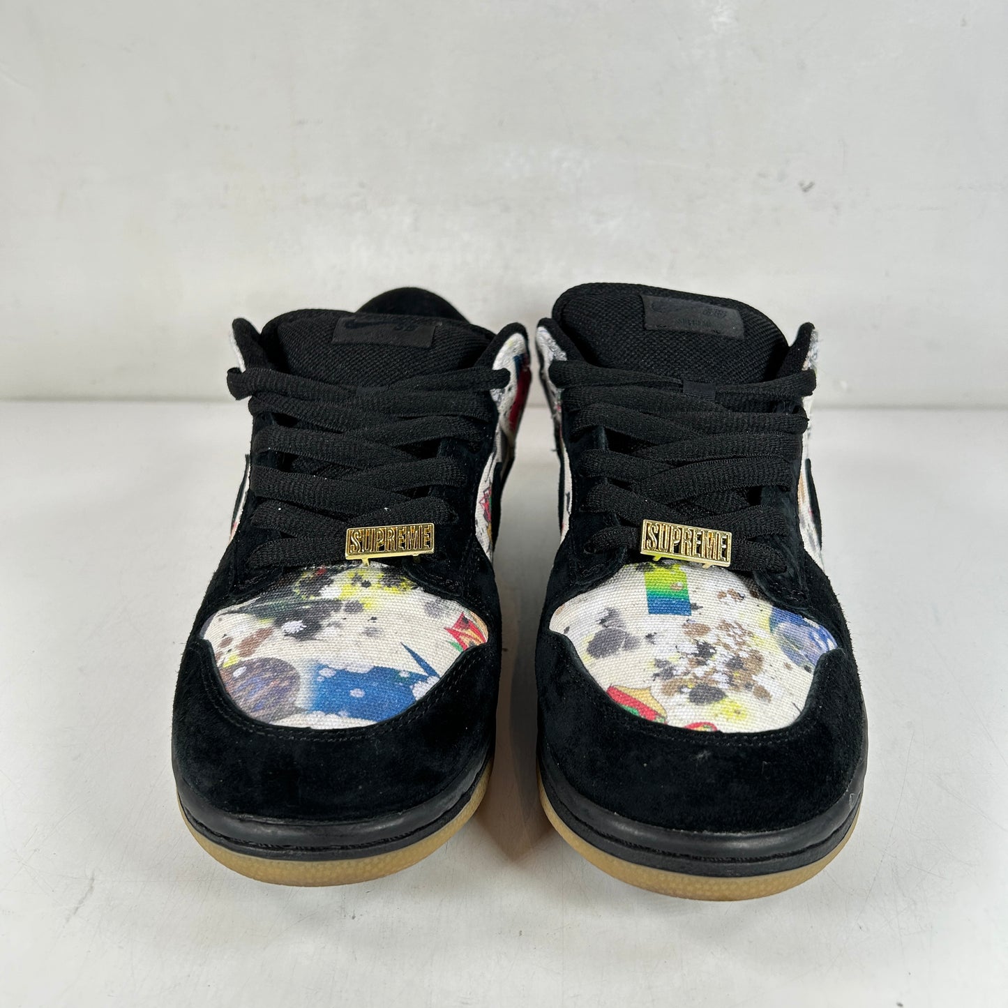 FD8778 001 Nike SB Dunk Low Supreme Rammellzee [USED] - 8.5 M (Used) (No Box)