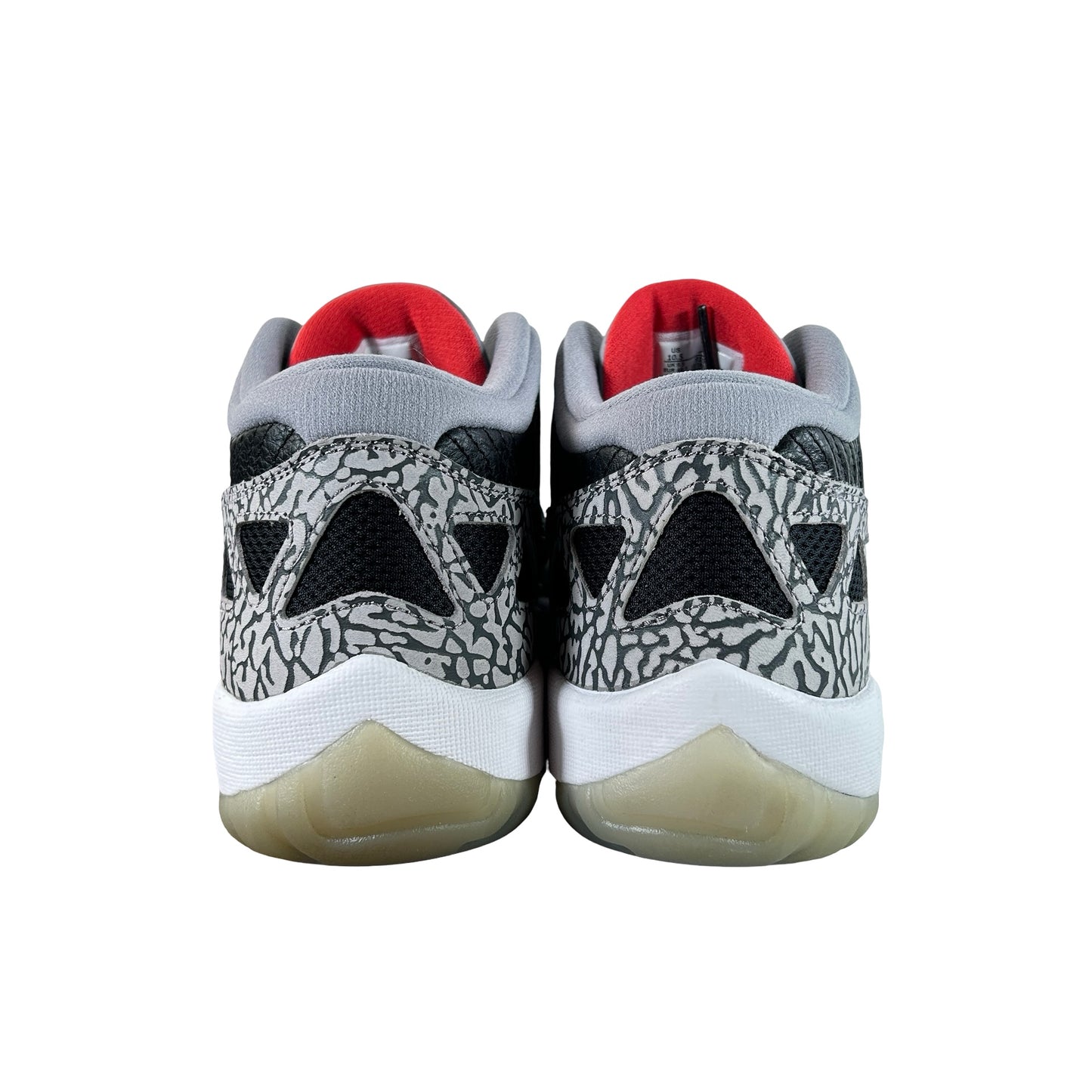 919712 006 Jordan 11 Retro Low IE Black Cement [USED] - 10.5 M (Used)