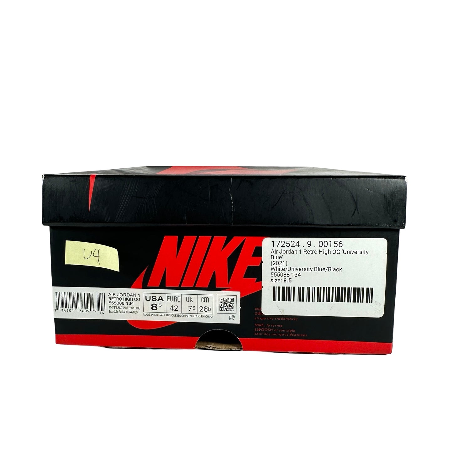 555088 134 Jordan 1 University Blue [USED] - 8.5 M (Used4)