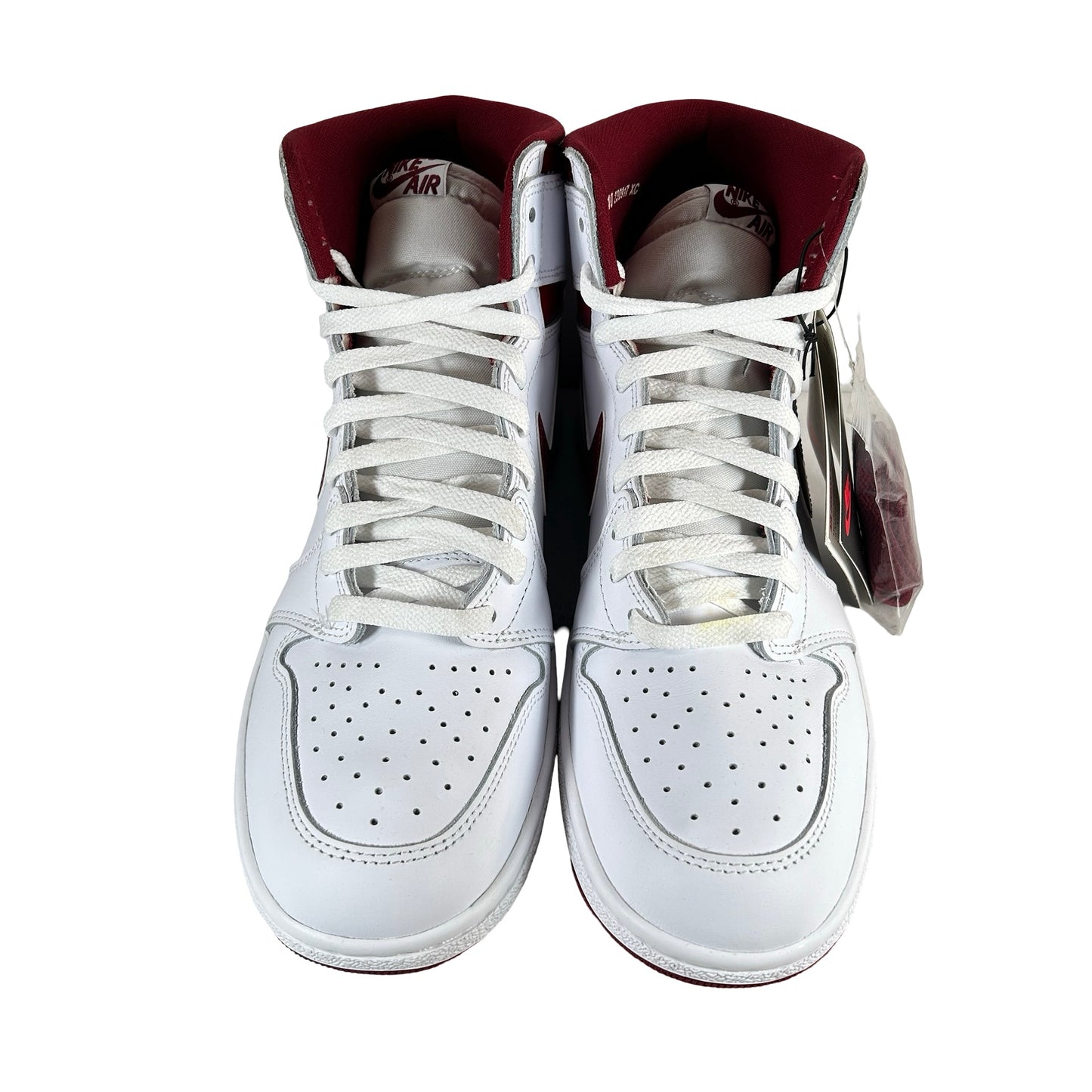 BQ4422 161 Jordan 1 Retro High 85 OG Metallic Burgundy [USED] - 10 M (Used) (No Box)