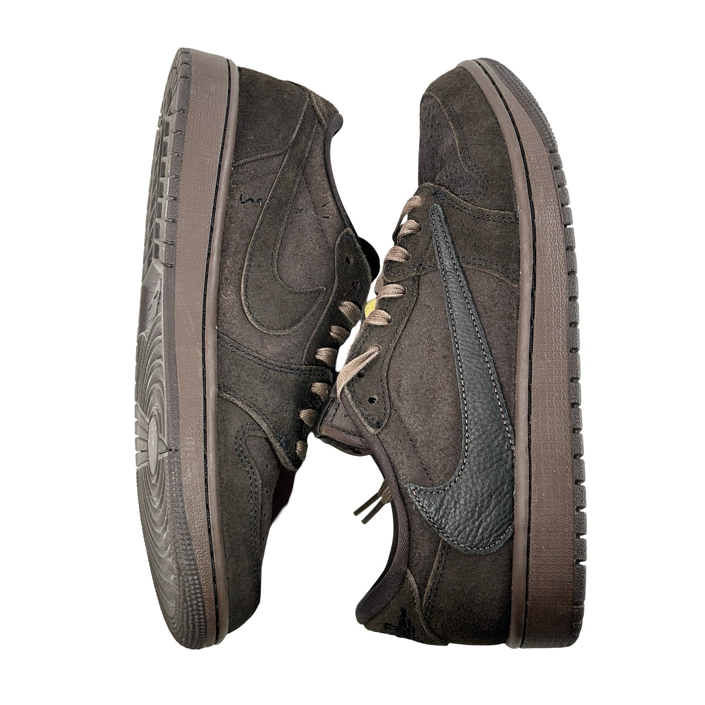 DM7866 202 Jordan 1 Retro Low OG SP Travis Scott Velvet Brown [USED] - 9.5 (Used)