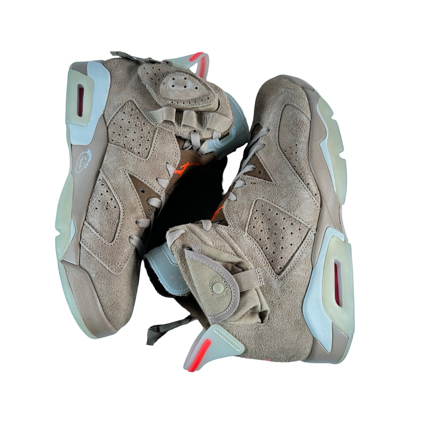 DH0690 200 Jordan 6 Retro Travis Scott British Khaki [USED] - 10 M (Used6)