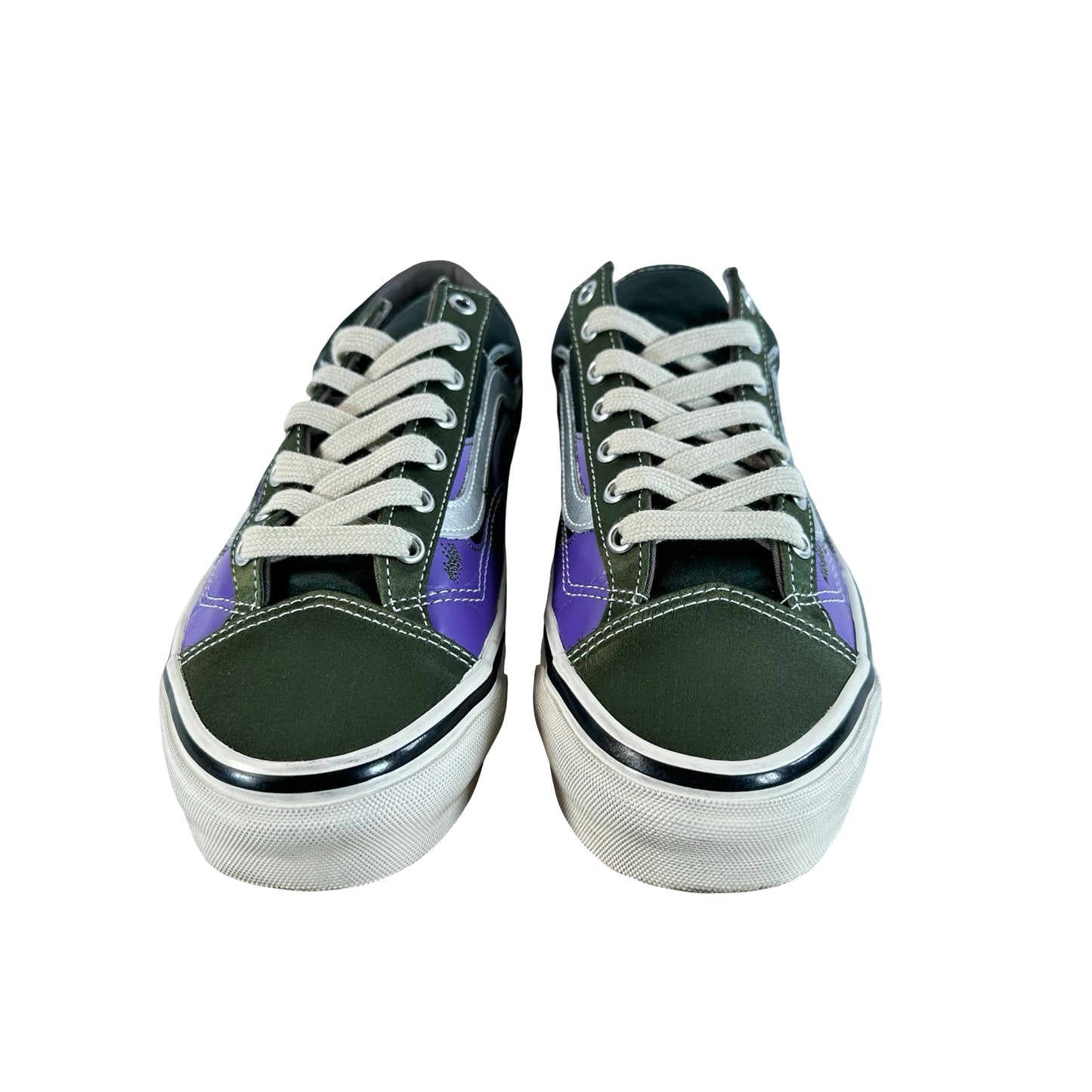 VN000D9RGRK Vans LX Old Skool Archive Flame Green [USED] - 9 M (Used)