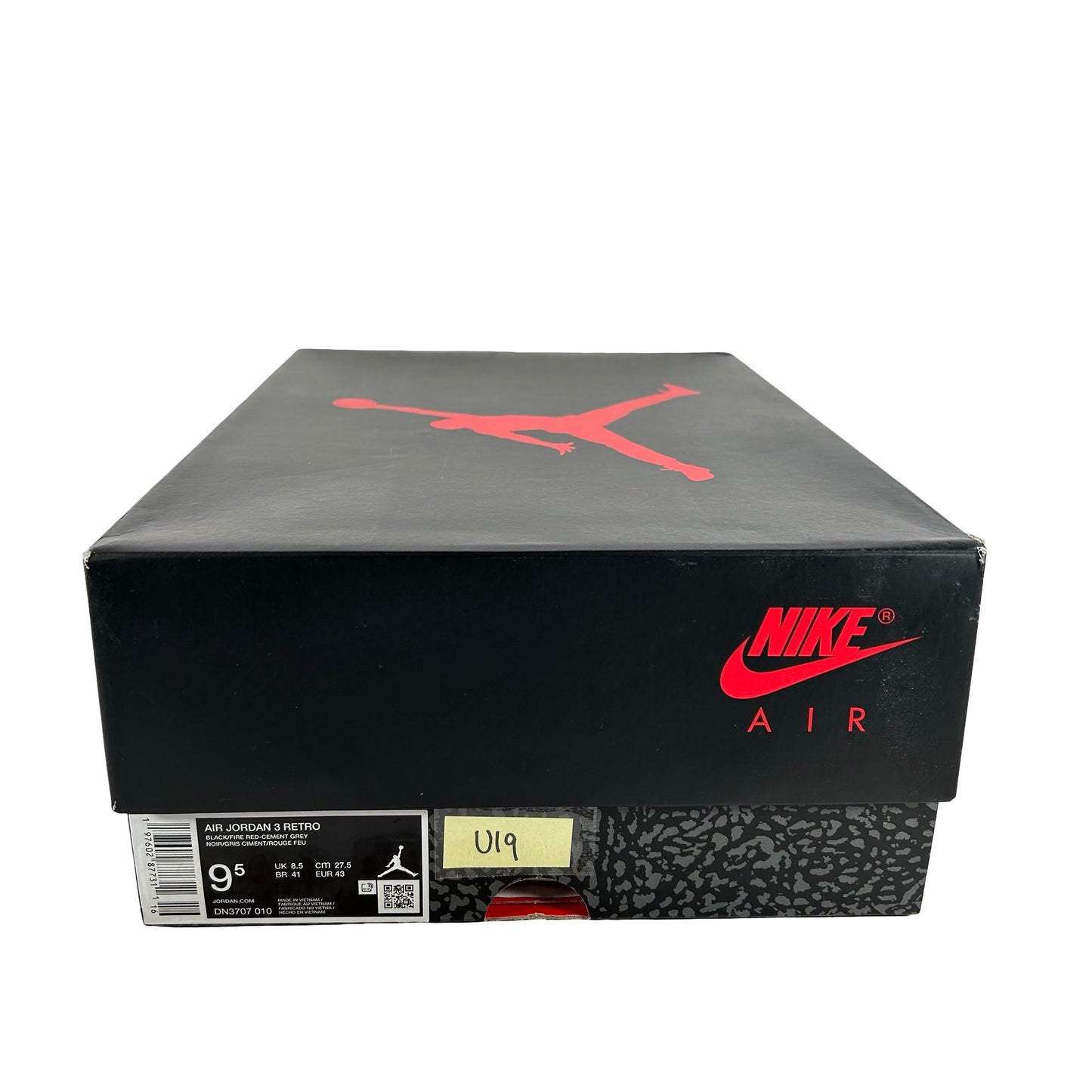 DN3707 010 Jordan 3 Retro Black Cement Reimagined (2024) [USED] - 9.5 M (Used19)