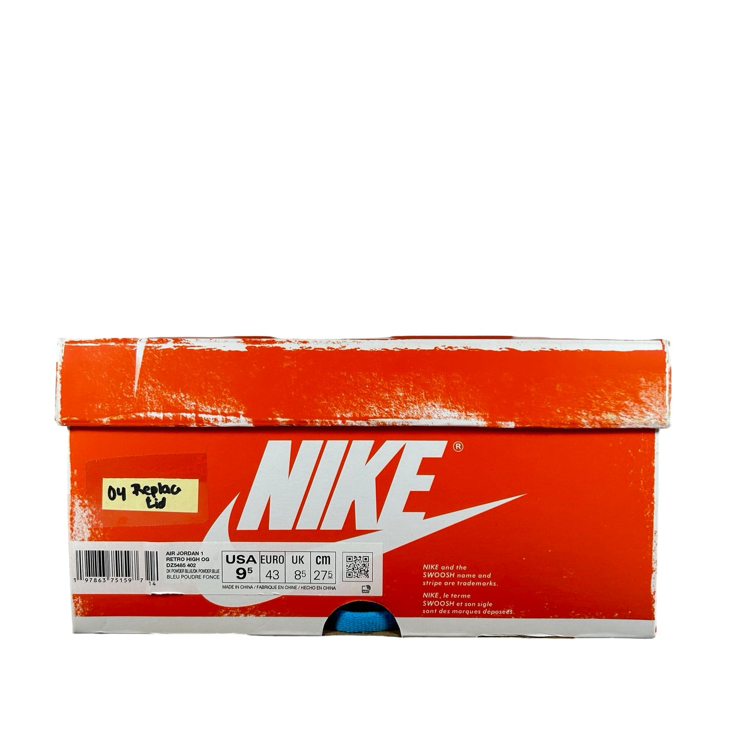 DZ5485 402 Jordan 1 Retro High OG UNC Reimagined [USED] - 9.5 M (Used4) (Replaced Lid)