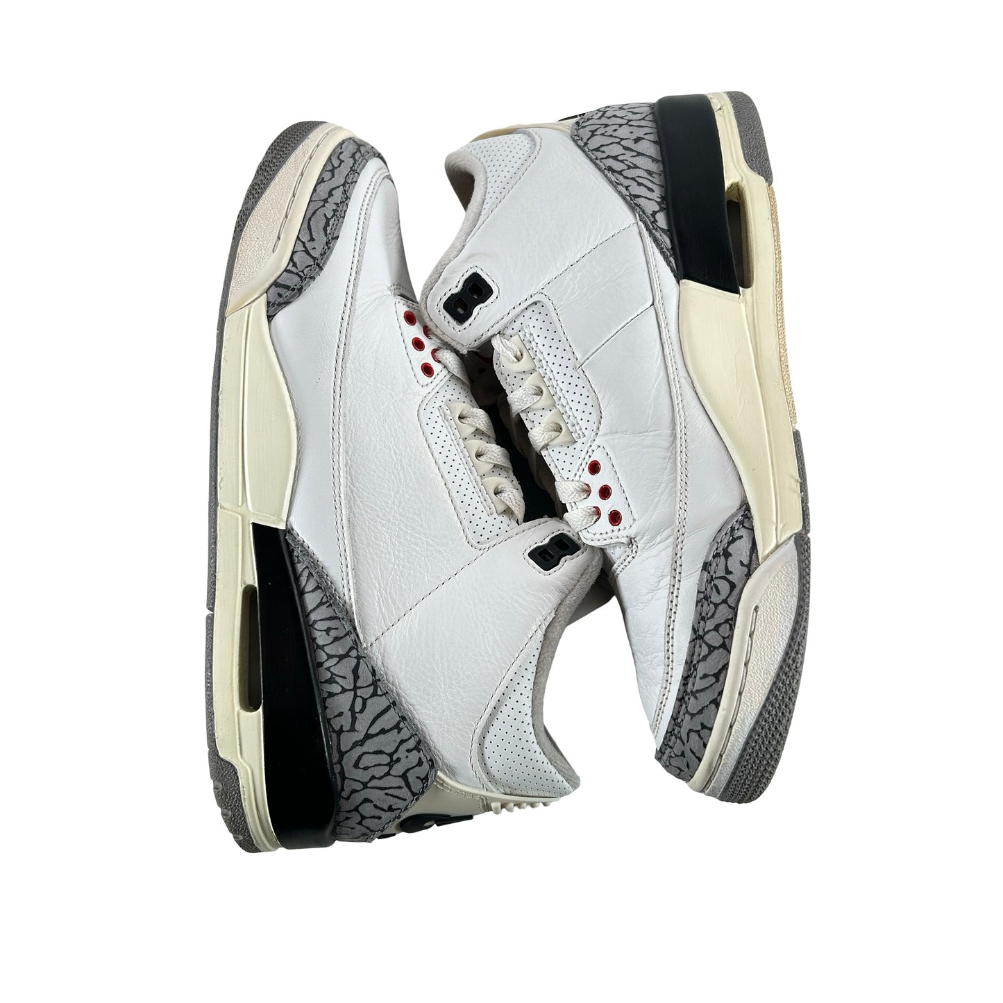 DN3707 100 Jordan 3 Retro White Cement Reimagined [USED] - 8.5 M (Used15)