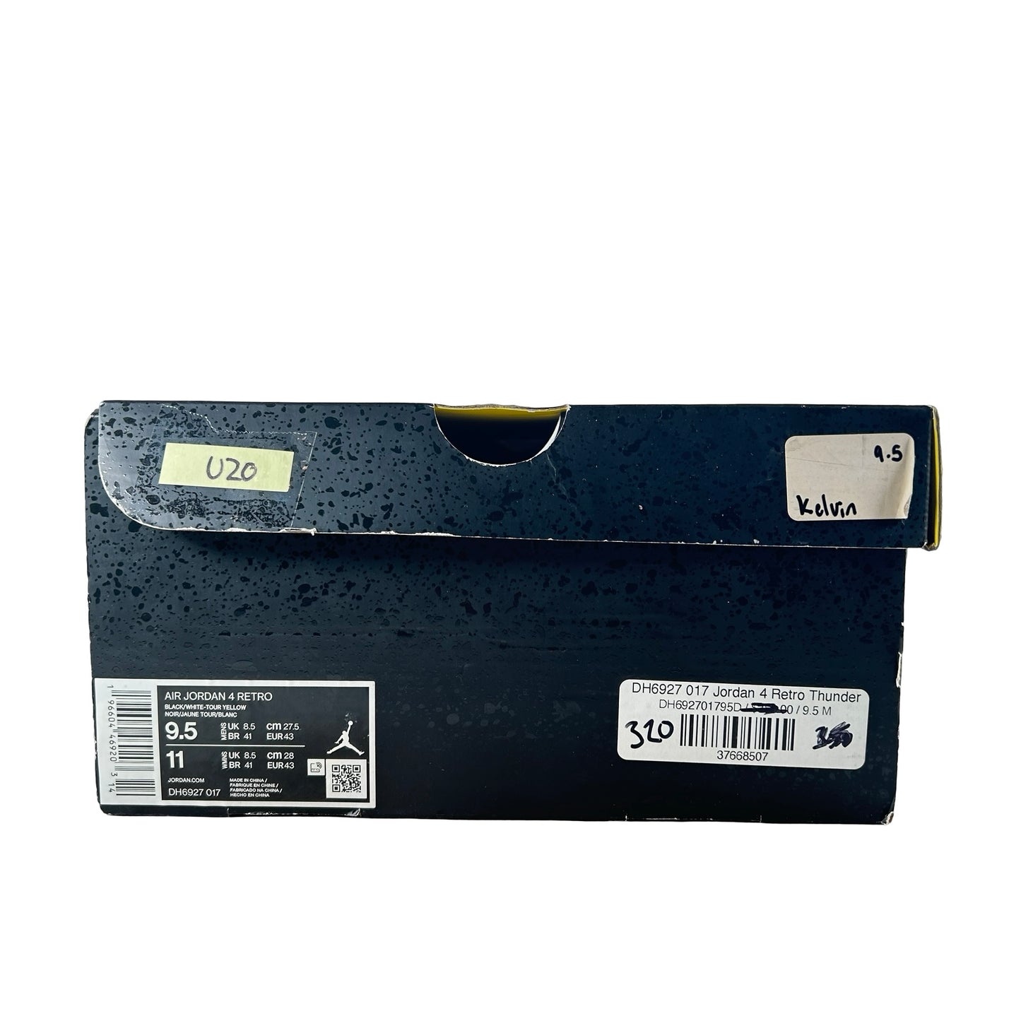 DH6927 017 Jordan 4 Retro Thunder [USED] - 9.5 M (Used20)