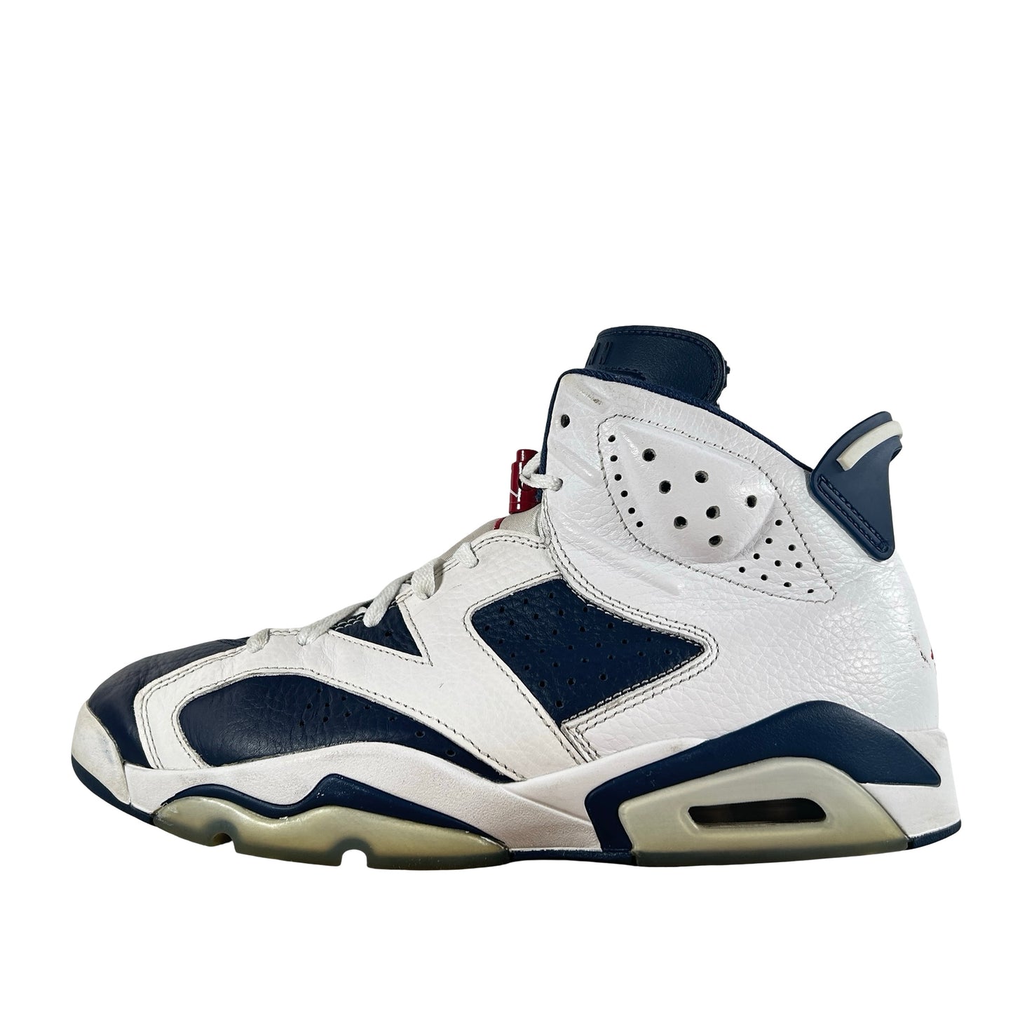 CT8529 164 Jordan 6 Retro Olympic (2024) - 10 M (Used2) (No Box2)