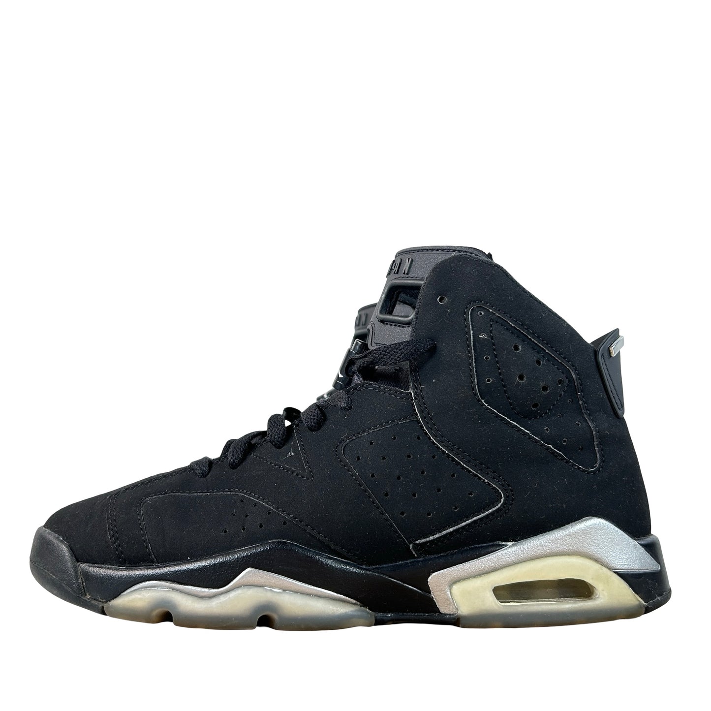 DX2835 001 Jordan 6 Retro Chrome Metallic Silver (GS) [USED] - 6.5 Y (Used2) (No Box2)