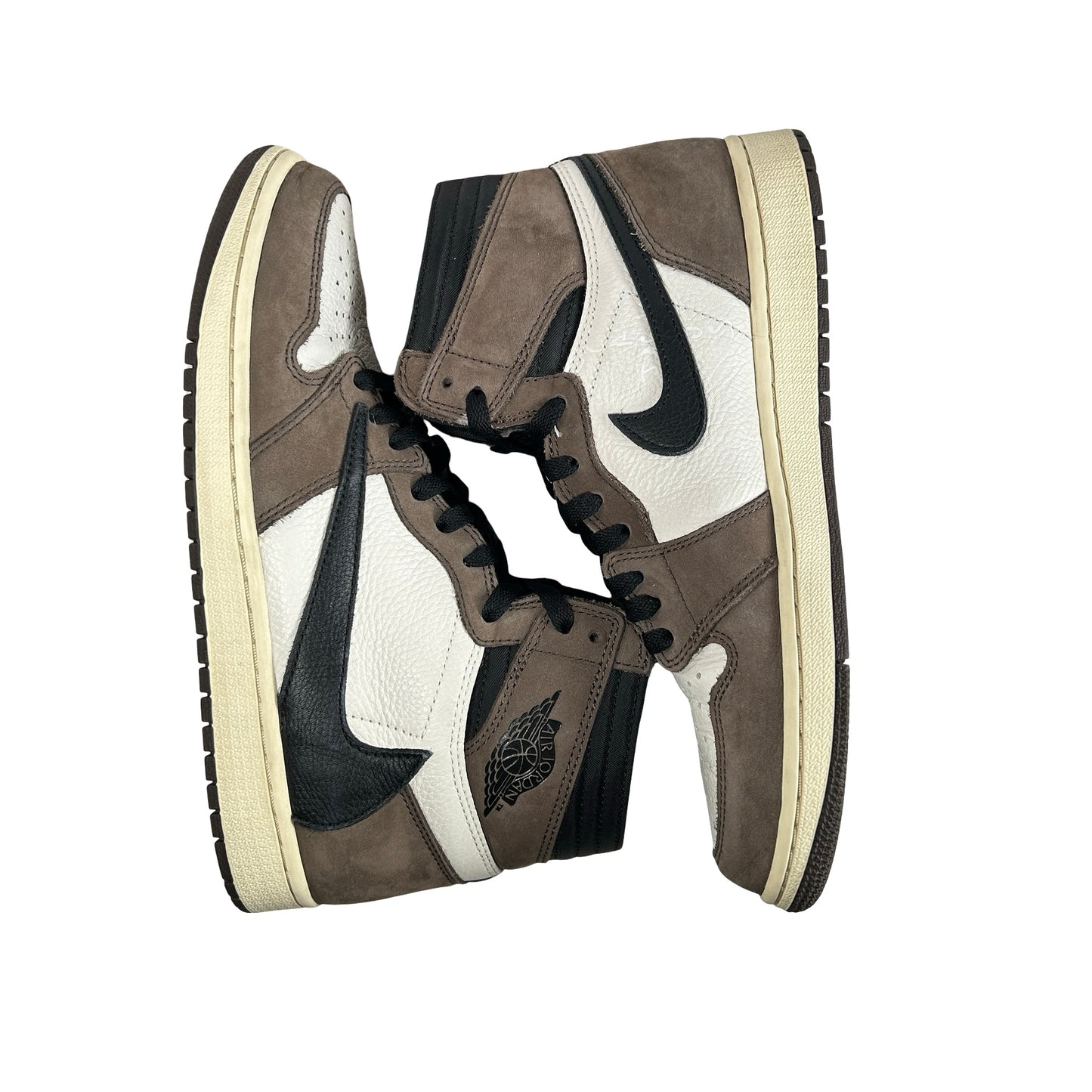 CD4487 100 Jordan 1 Retro High OG SP Travis Scott Mocha [USED] - 9.5 M (Used3)