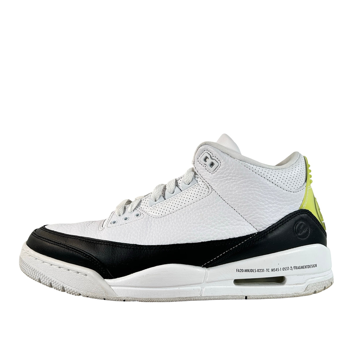 DA3595 100 Jordan 3 Retro Fragment [USED] - 11 M (Used)
