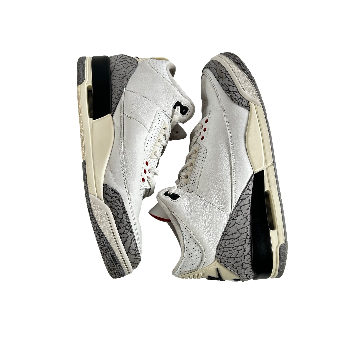 DN3707 100 Jordan 3 Retro White Cement Reimagined [USED] - 11 M (Used4) (No Box4)