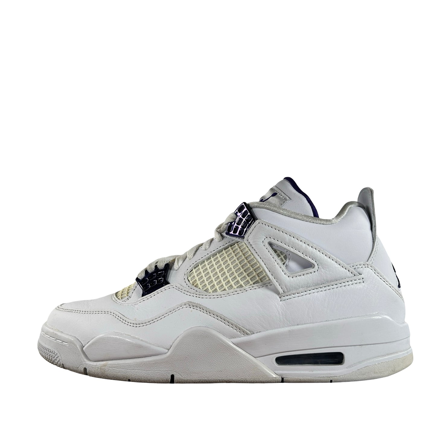 CT8527 115 Jordan 4 Retro Metallic Purple [USED] - 9.5 M (Used)