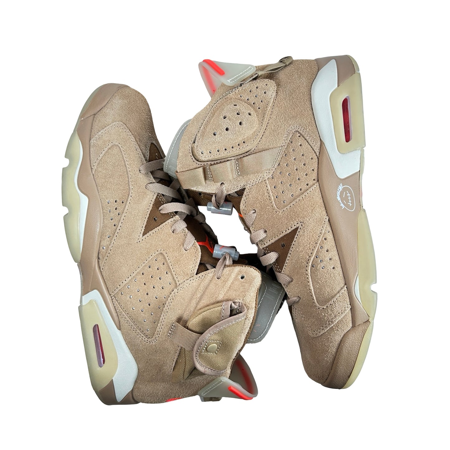 DH0690 200 Jordan 6 Retro Travis Scott Caqui británico