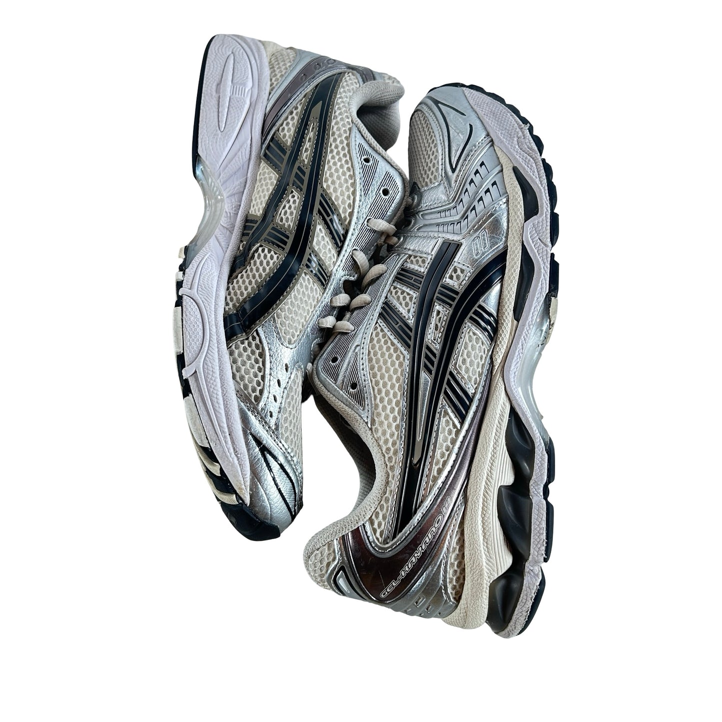 1201A019 108 ASICS Gel-Kayano 14 Cream Black Metallic Plum [USED] - 9 M (Used4)