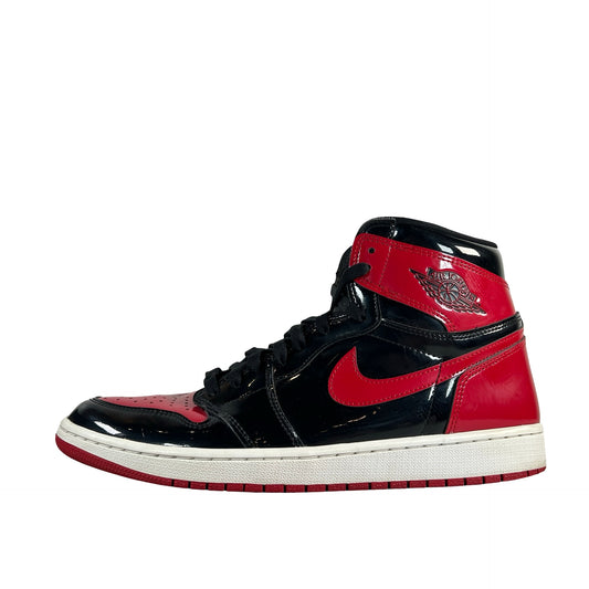 555088 063 Jordan 1 Retro High OG Patent Bred [USED] - 12 M (Used7)