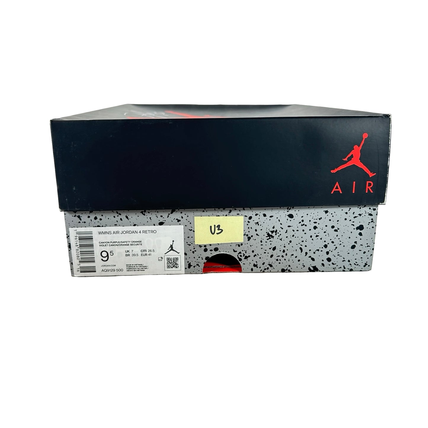 AQ9129 500 Jordan 4 Retro Canyon Purple [USED] - 9.5 W (Used3)