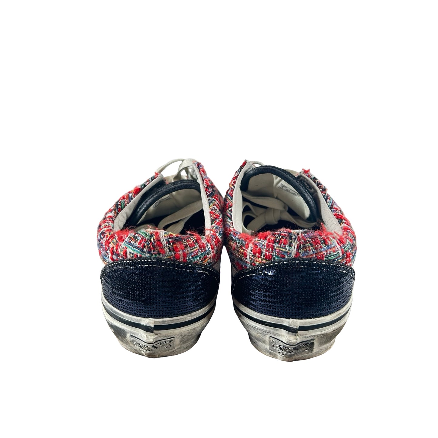 VN000D9VBOS Vans Premium Old Skool Charms Red Black [USED] - 10 M (Used)