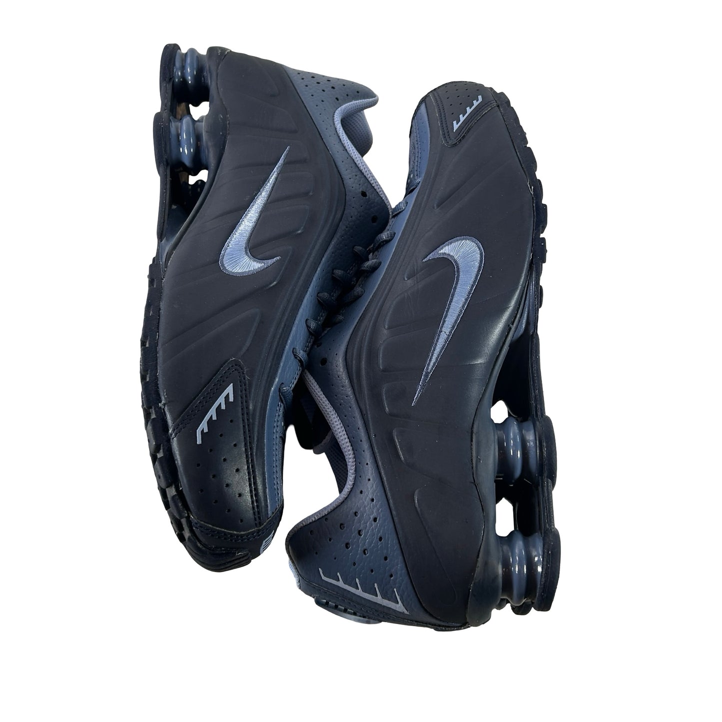 IM8462 451 Nike Shox R4 Obsidian Reflective [USED] - 11 M (Used) (No Box)
