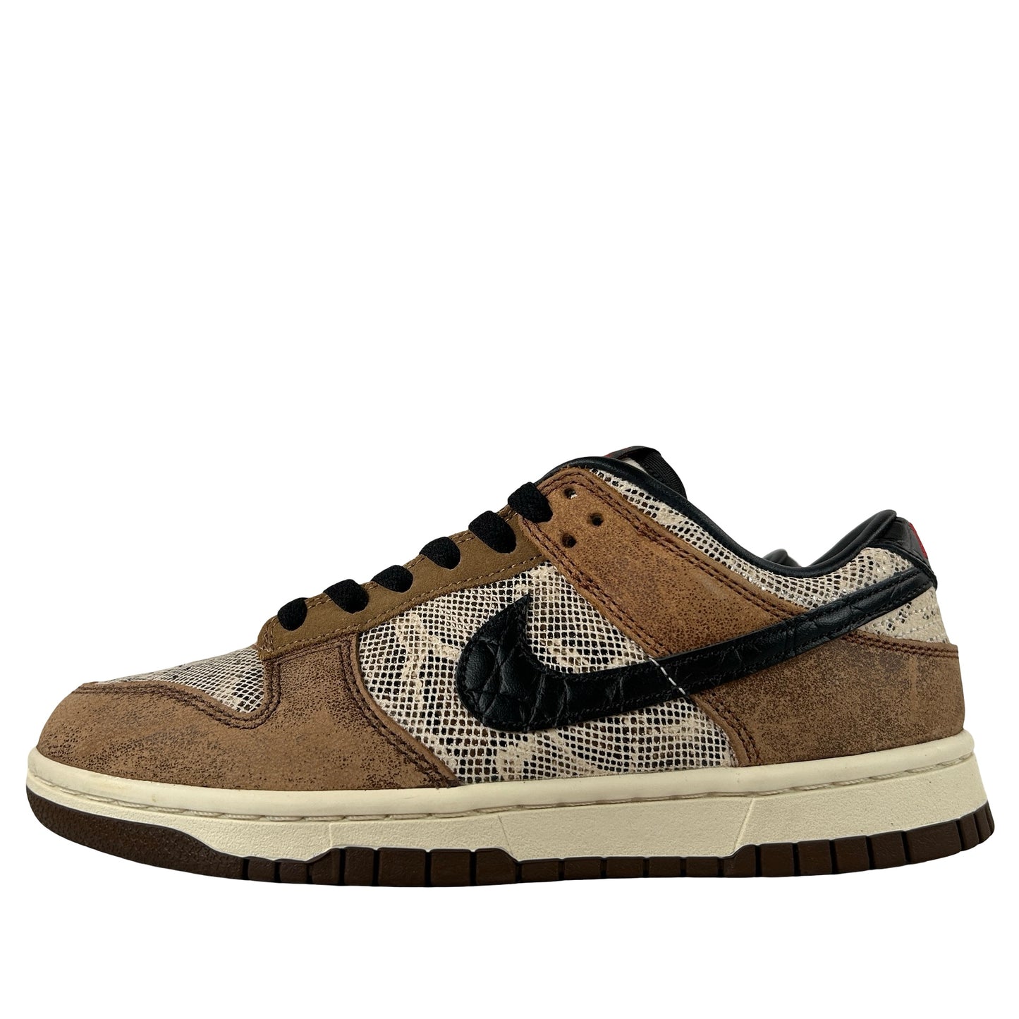 FJ5434 120 Nike Dunk Low Premium CO.JP Piel de serpiente marrón