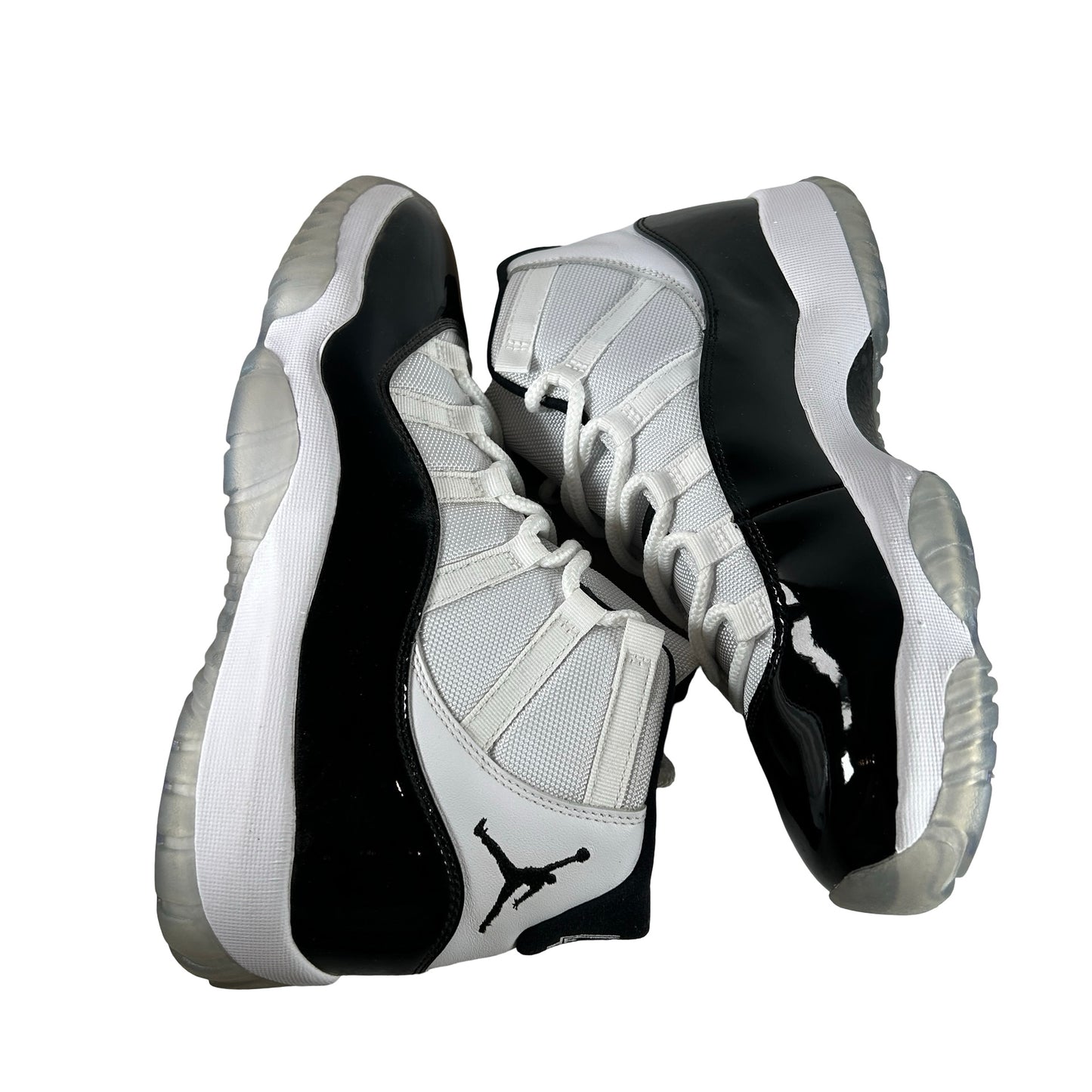 378037 100 Jordan 11 Concord - 10 M (Yellowing Soles3)