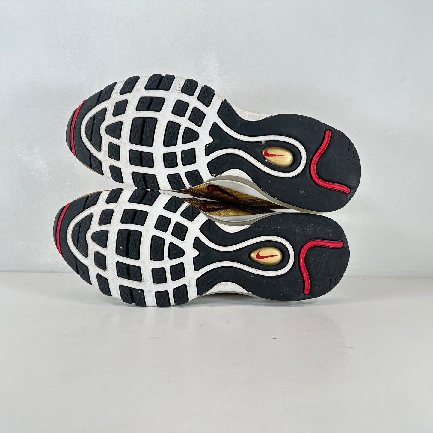 DQ9131 700 Nike Air Max 97 OG Golden Bullet (2023) (Women's) [USED] - 8 W (Used)