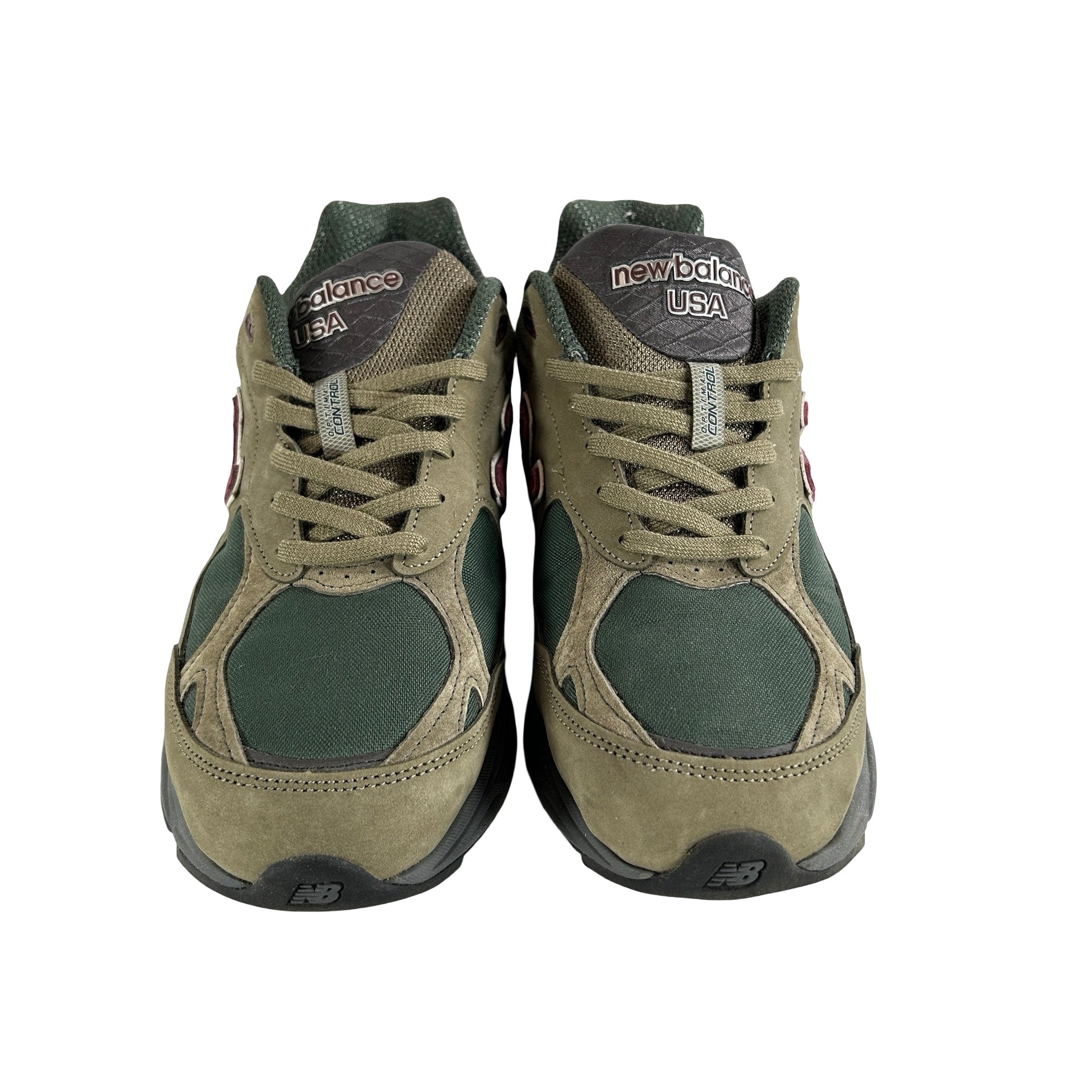 M990GP3 New Balance 990v3 MiUSA Teddy Santis Green Purple [USED] - 11.5 M (Used)