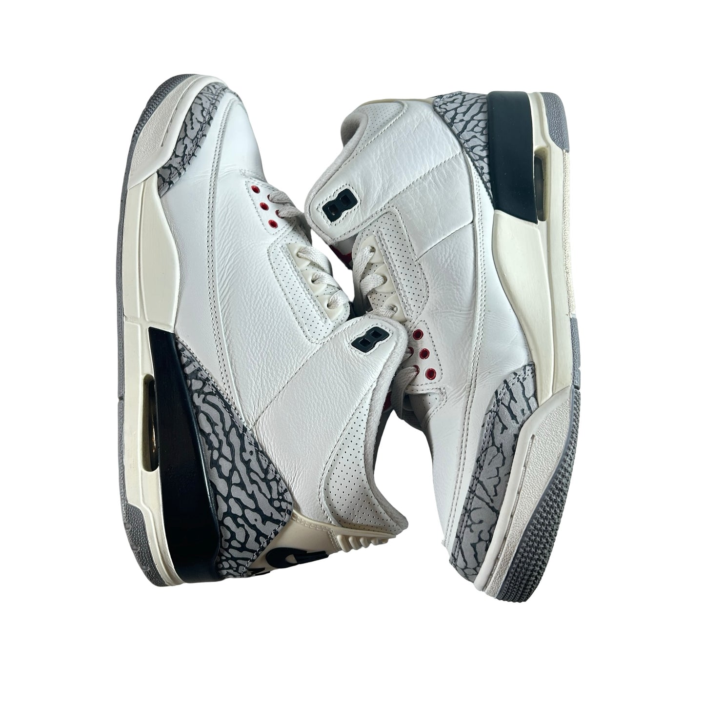 DN3707 100 Jordan 3 Retro White Cement Reimagined [USED] - 10 M (Used32)