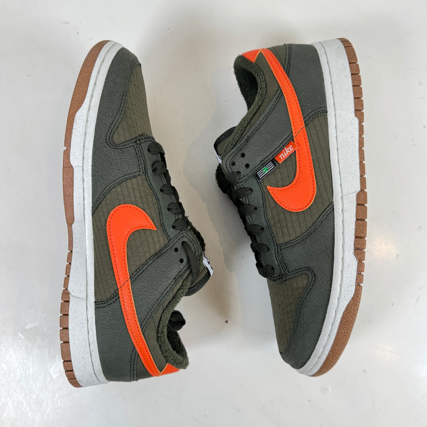 DD3358 300 Nike Dunk Low Next Nature Sequoia [USED] - 9.5 M (Used)