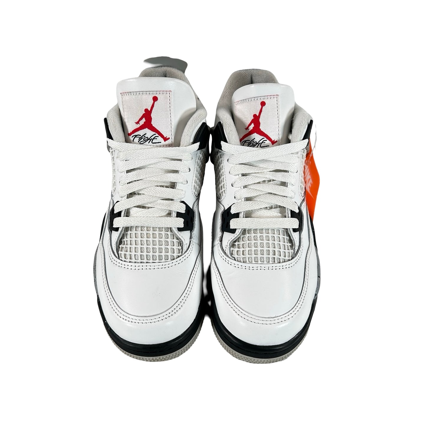 IB4171 100 Jordan 4 Retro White Cement (2025) (GS) [USED] - 5 Y (Used)