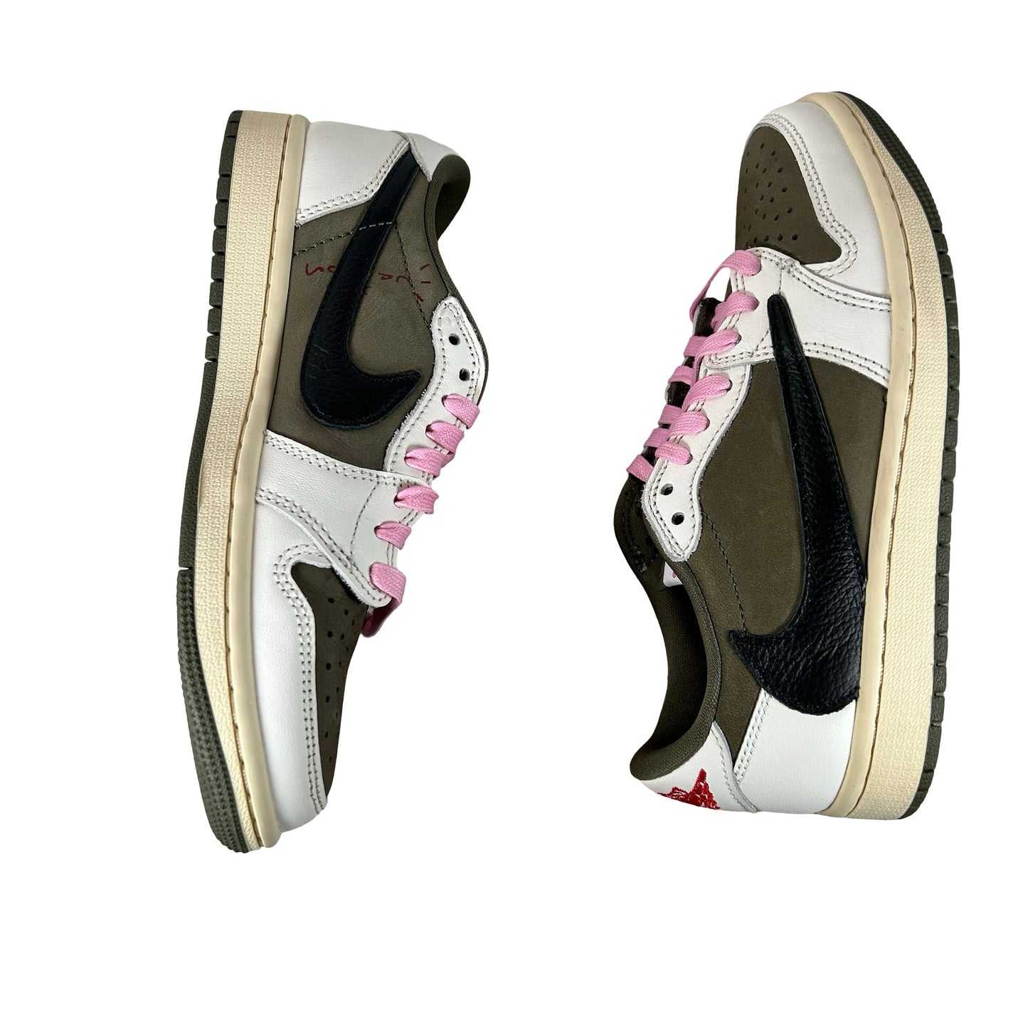 DM7866 200 Jordan 1 Retro Low OG SP Travis Scott Medium Olive [USED] - 4.5 M (Used)