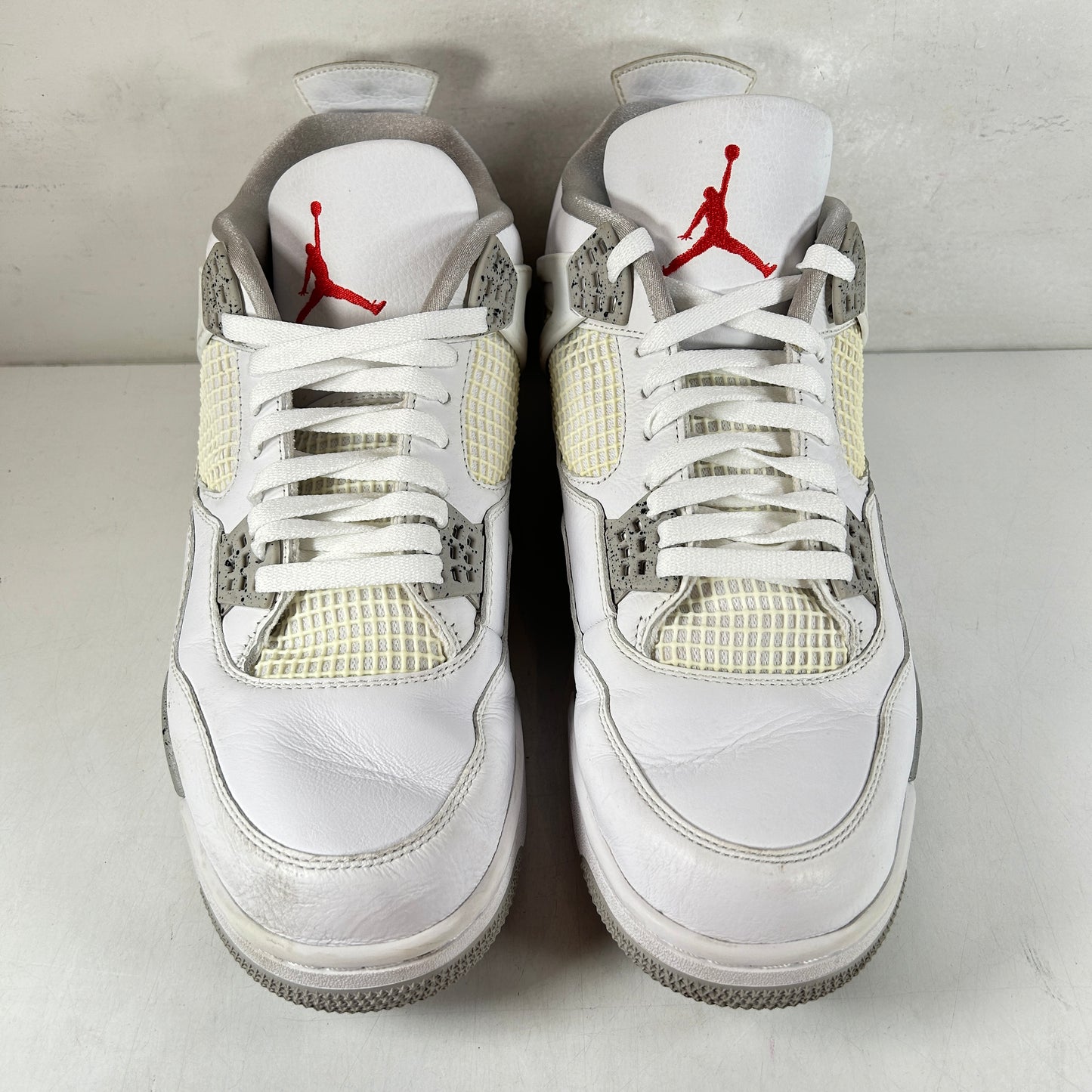 CT8527 100 Jordan 4 Retro White Oreo [USED] - 13 M (Used)