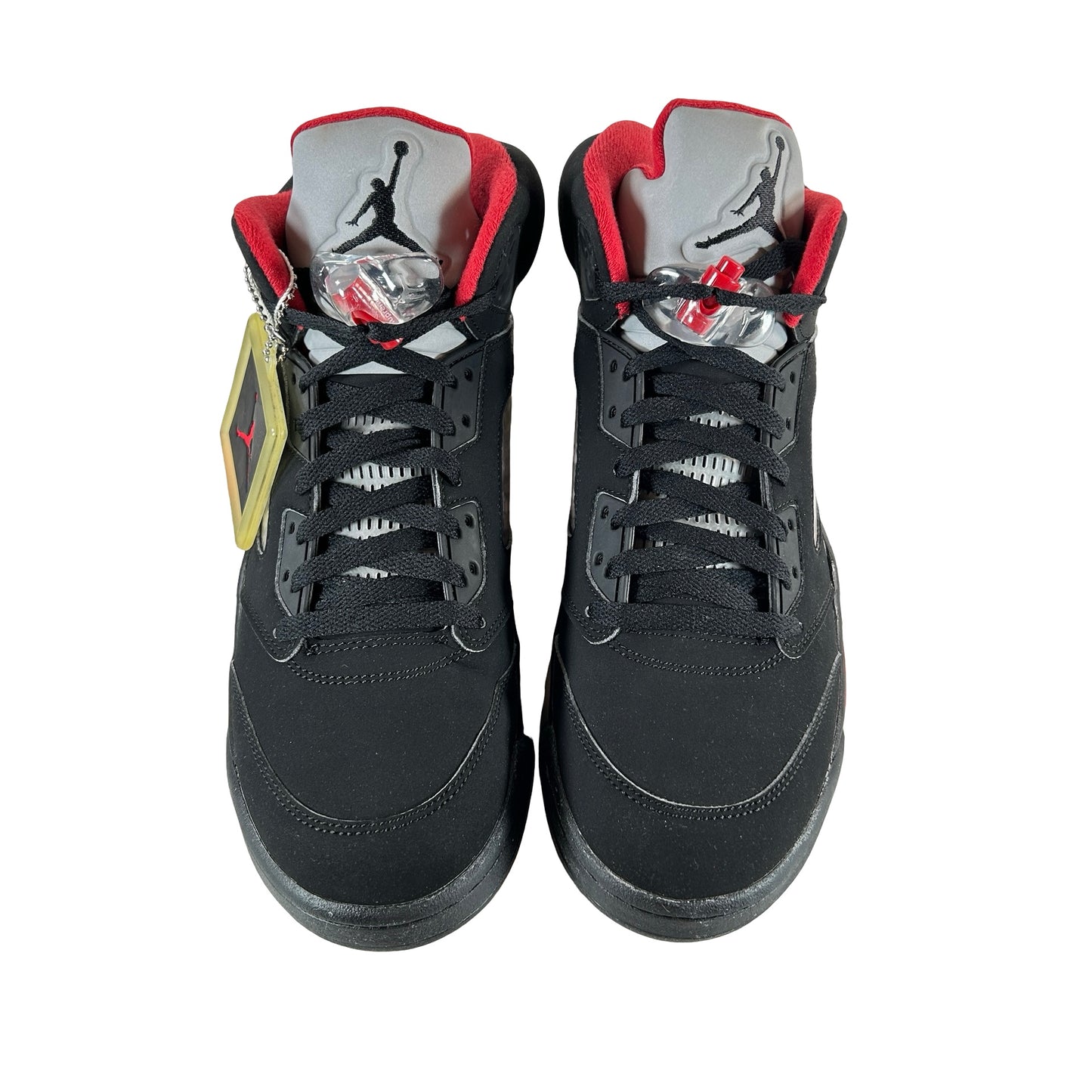 824371 001 Jordan 5 Retro Supreme Black [CONDITIONAL] - 10 M (Yellowing Soles)
