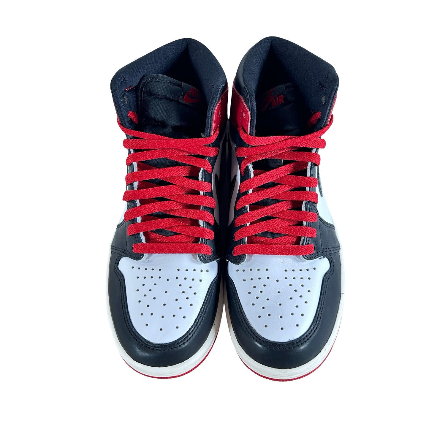 DZ5485 106 Jordan 1 Retro High OG Black Toe Reimagined [USED] - 7.5 M (Used) (No Box)