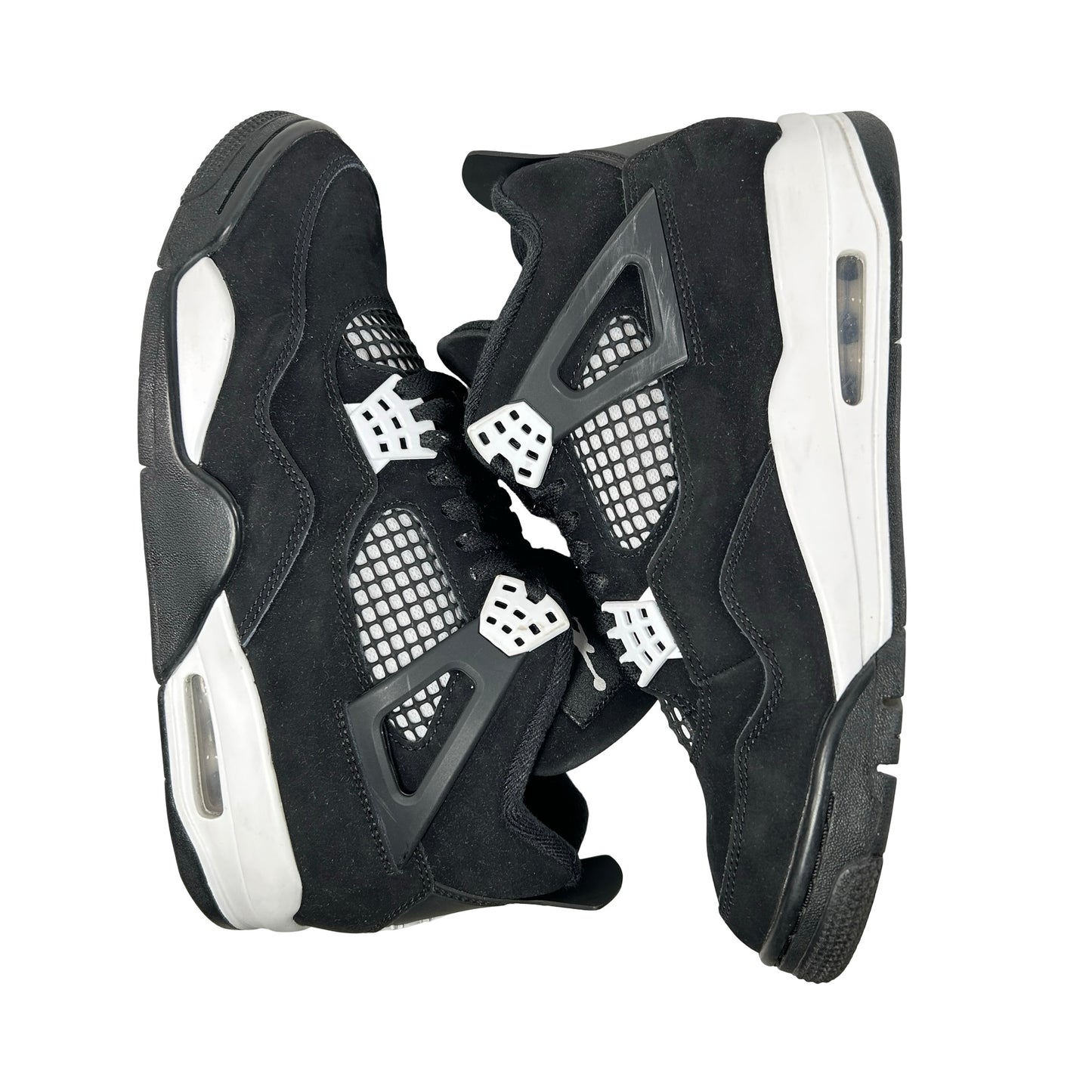 FQ8138 001 Jordan 4 Retro White Thunder [USED] - 8 M (Used4)