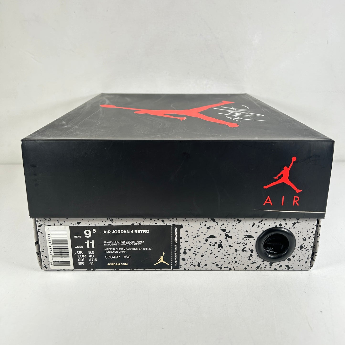 308497 060 Jordan 4 Bred (2019) [USED] - 9.5 M (Used)