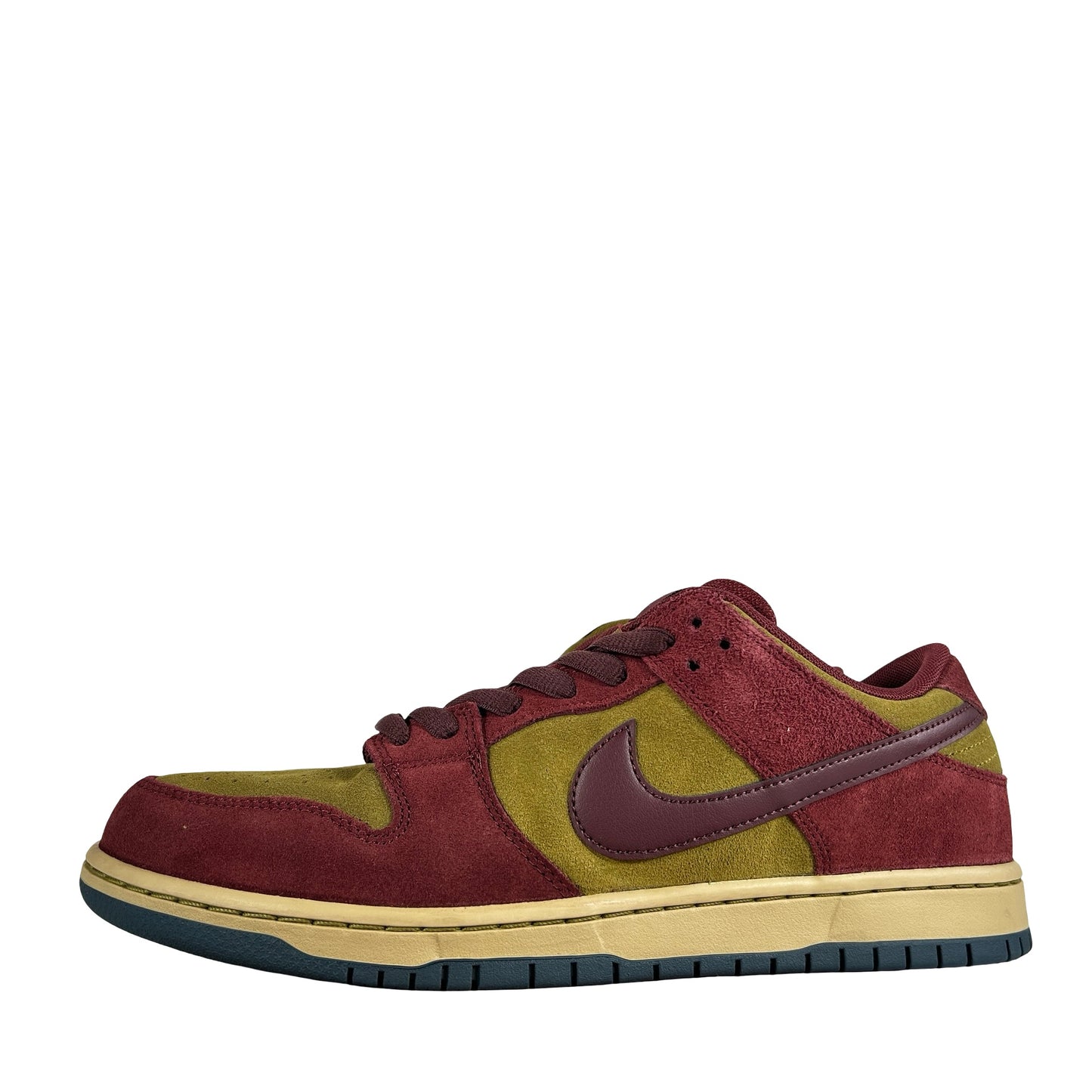 HQ1625 600 Nike SB Dunk Low Dark Team Red Olive Flak [USED] - 11 M (Used)