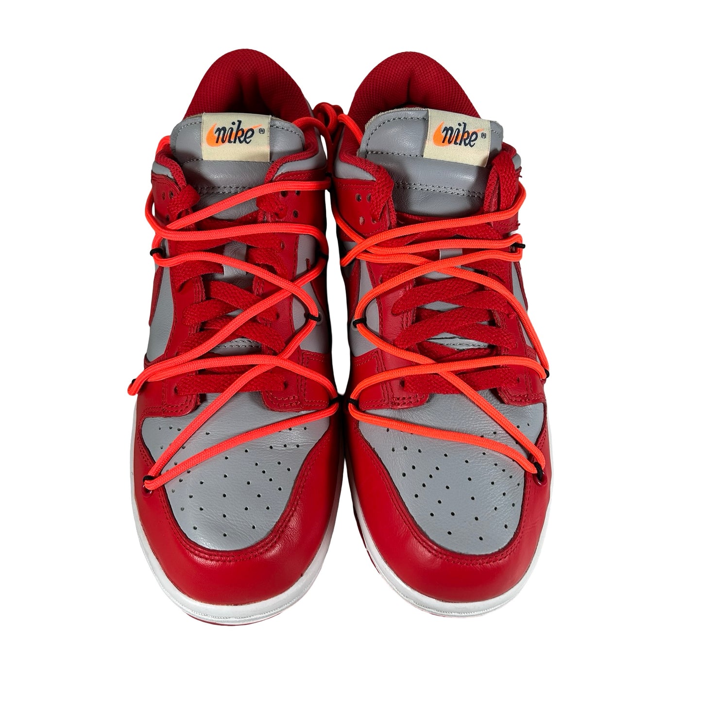 CT0856 600 Dunk Low Off-White Red [USED] - 8.5 M (Used)
