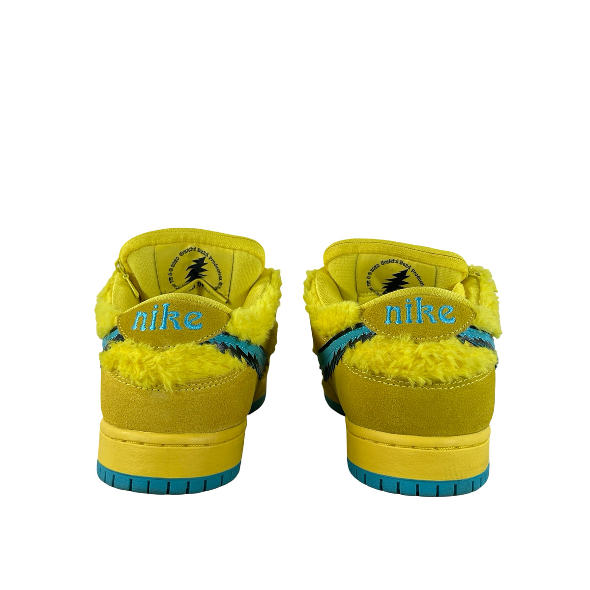 CJ5378 700 Nike SB Dunk Low Grateful Dead Yellow [USED] - 8 M (Used) (Replace Box)