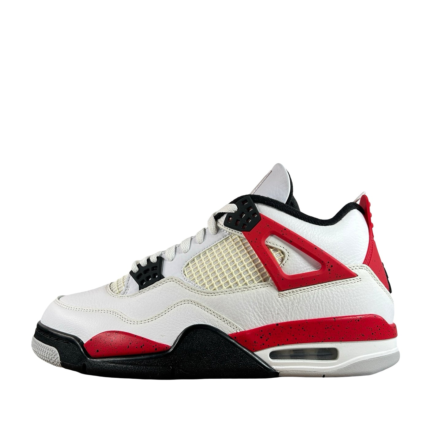 DH6927 161 Jordan 4 Retro Red Cement - 10 M (Yellowing4)