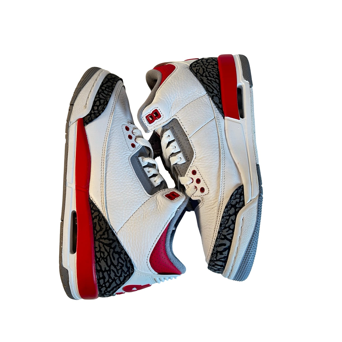 DM0967 160 Jordan 3 Retro Fire Red (2022) (GS) [USED] - 7 Y (Used5)
