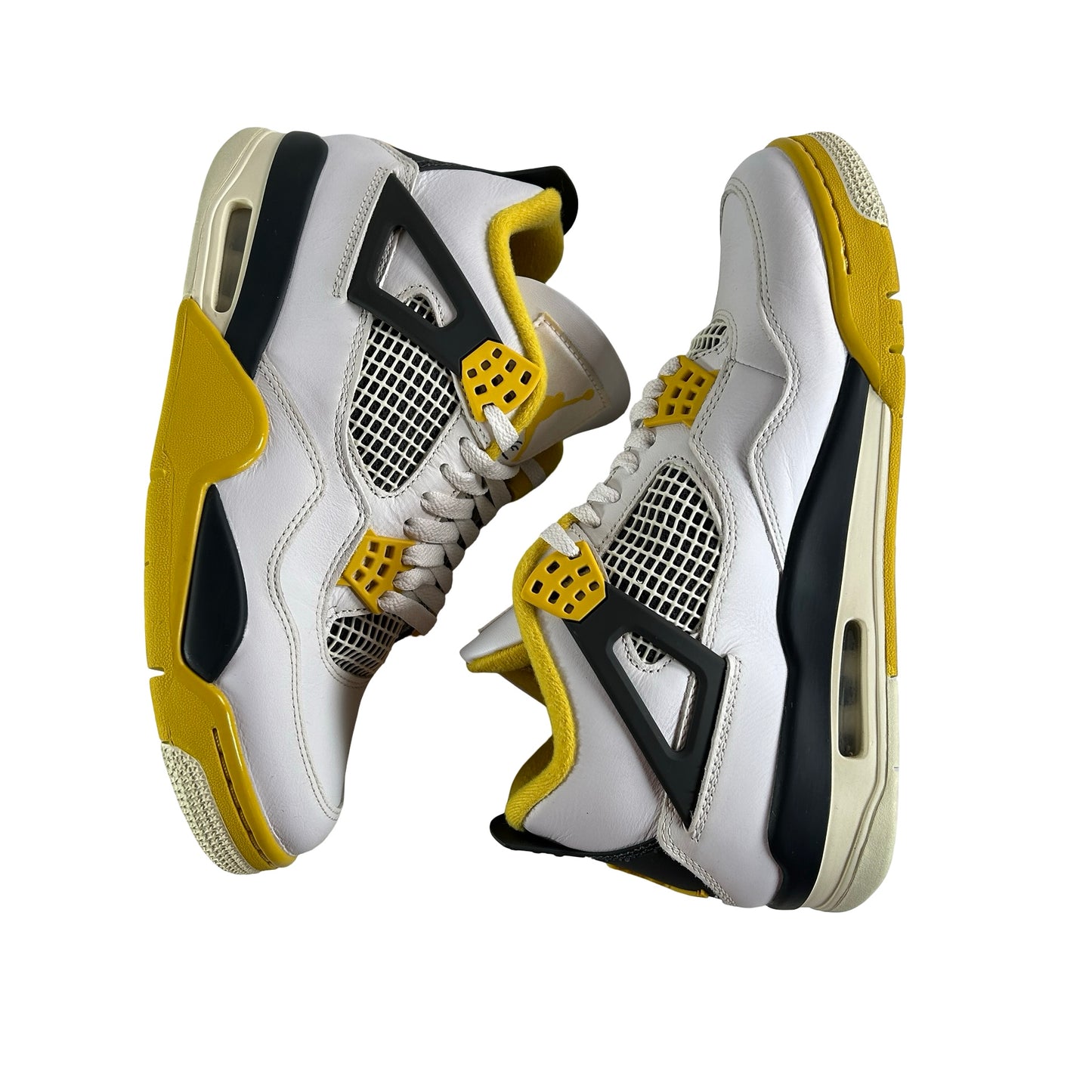 AQ9129 101 Jordan 4 Retro Vivid Sulfur (Women's) [USED] - 9.5 W (Used2) (No Box2)
